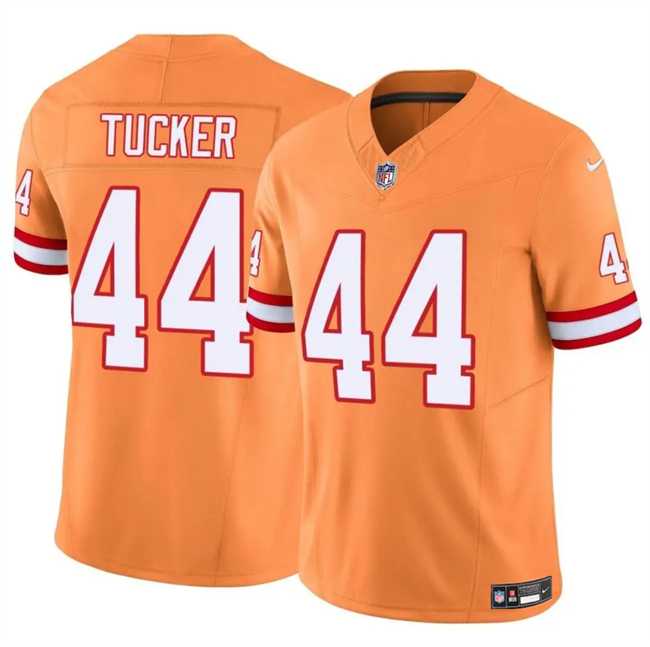 Men & Women & Youth Tampa Bay Buccaneers #44 Sean Tucker Orange F.U.S.E. Throwback Limited Stitched Jersey,We sell and wholesale Men & Women & Youth Tampa Bay Buccaneers #44 Sean Tucker Orange F.U.S.E. Throwback Limited Stitched Jersey on line form chian!